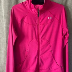 Under Armour Women's Vibrant Pink Lightweight Jacket